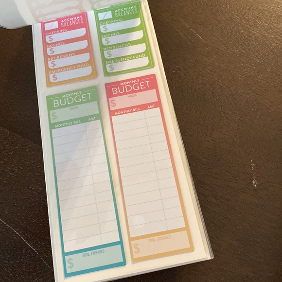 THE HAPPY PLANNER JOURNALING STICKER BOOK BUDGET - Picture 4 of 6